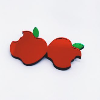 Σκουλαρίκια Apple Bitten