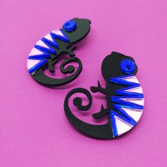 Σκουλαρίκια Chameleon
